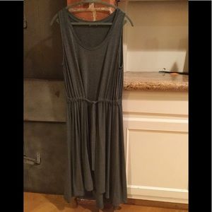 Grey sleeveless dress